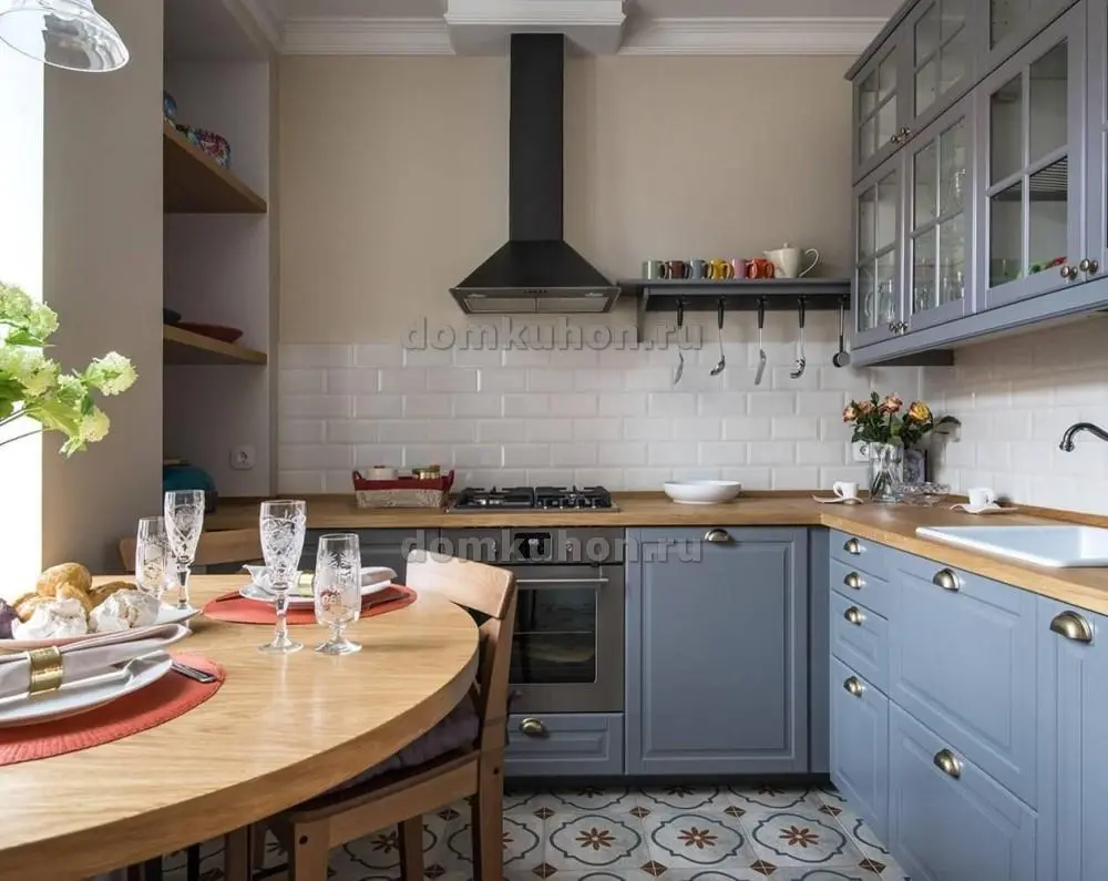 Кухня п образная - Милан