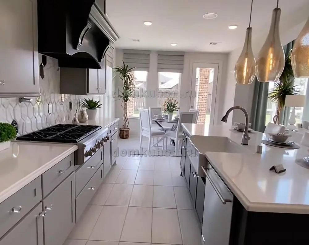 Кухня с островом - Грета 3