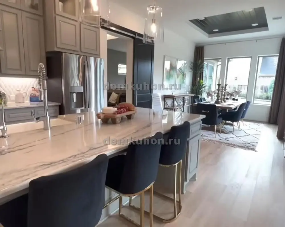 Кухня с островом - Лилия 3